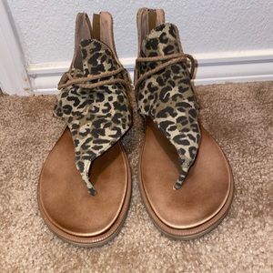 Very G Leopard Sandals
